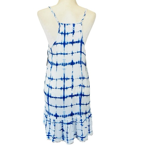 Sunsations Tie Dye Sundress Small Boho Shibori Festival Mini Vacation Summer - Picture 2 of 12